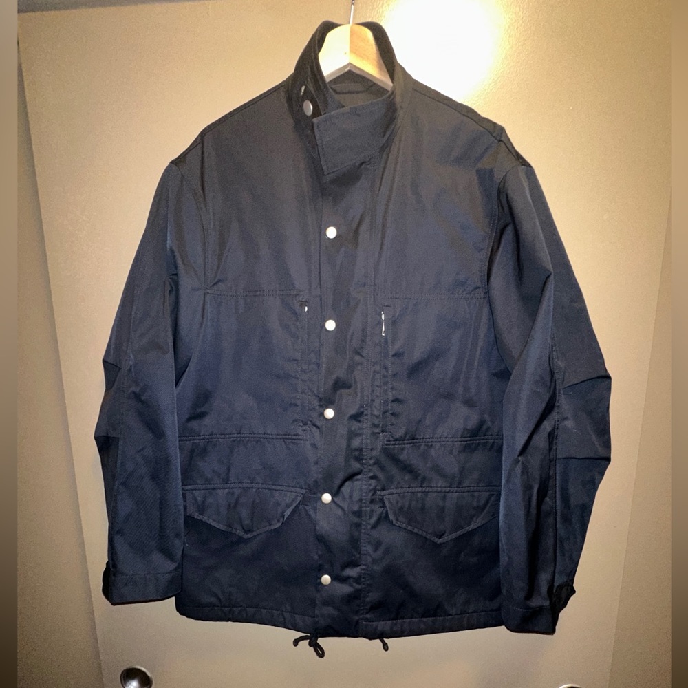 FILIPPA K navy blue 4 pocket rain jacket